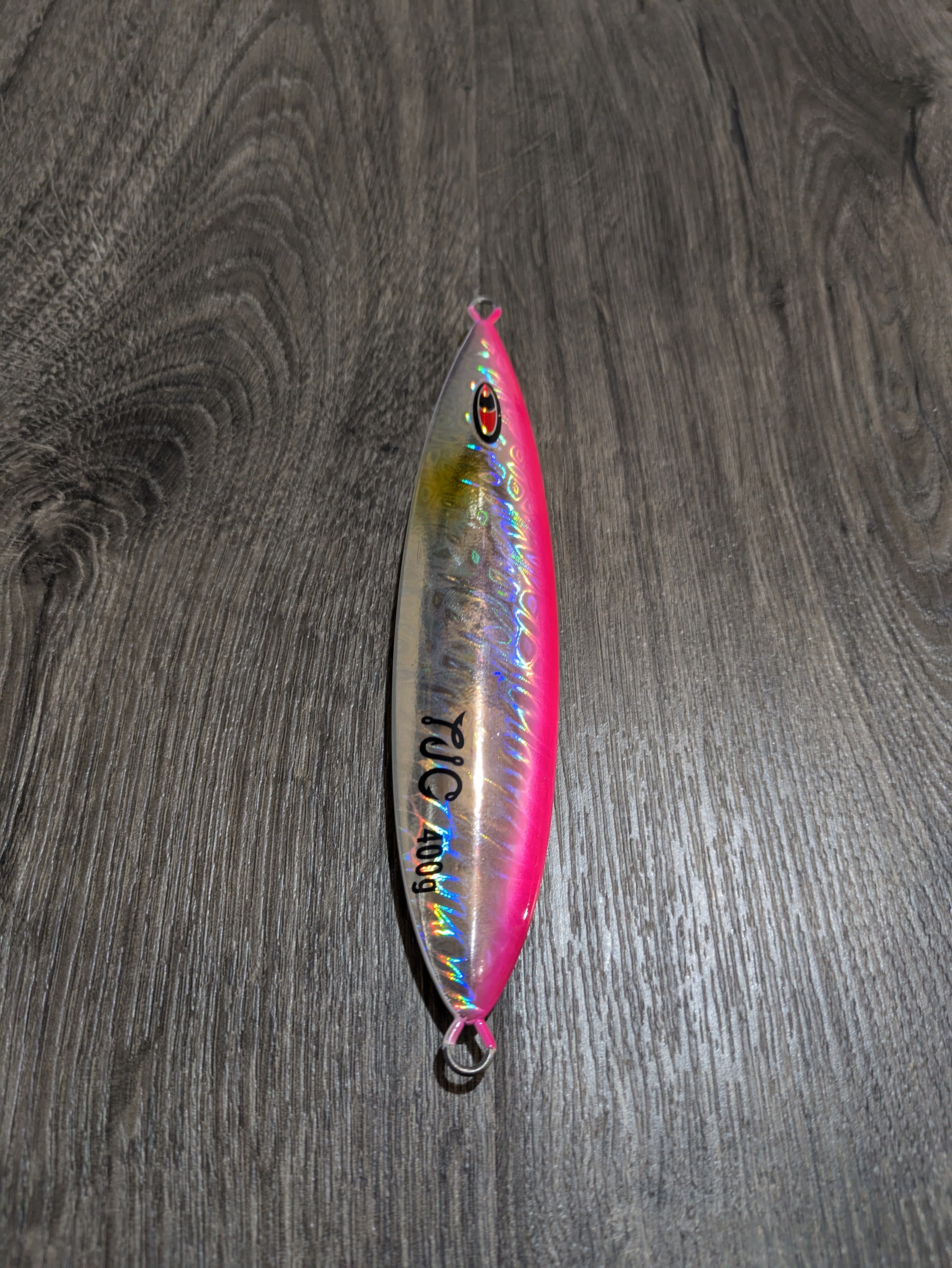 ミニマムジーク　Towa TJC200 The Goblin Slow Pitch Jig: Pink With Silver Flash and Glow