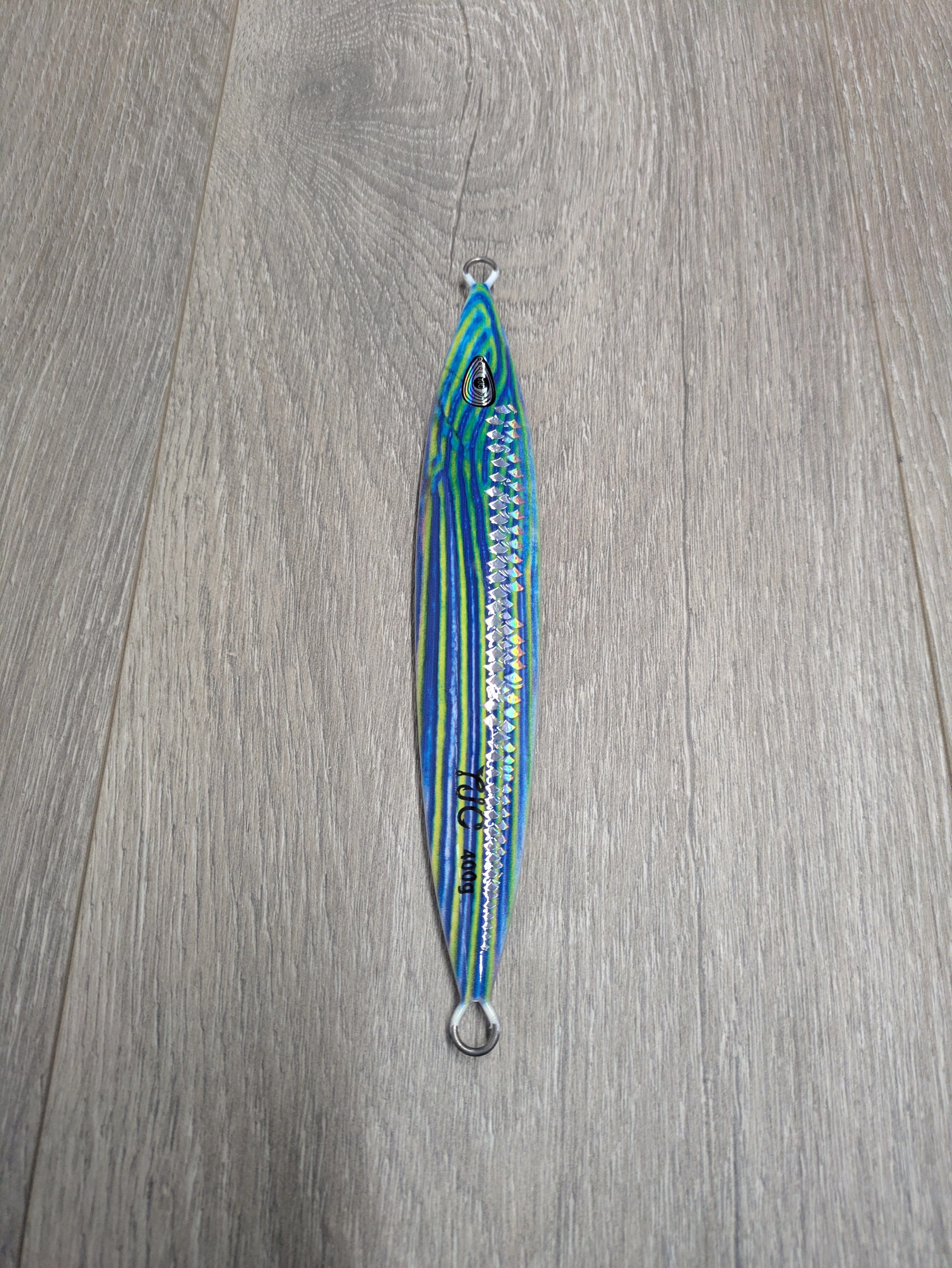 TJC200-202 Slow Pitch Jig: Aqua Live Baitfish
