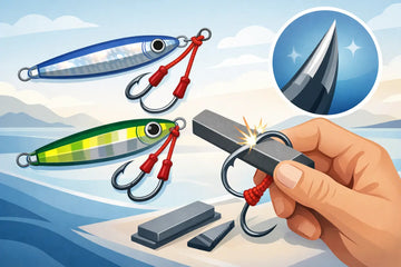 How to Sharpen Assist Hook Points That Stick