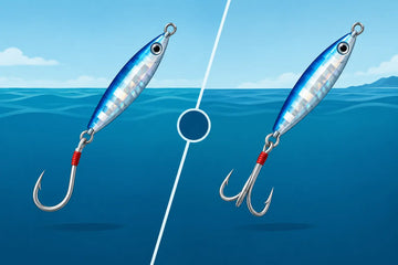Jigging Hooks vs Treble Hooks for Saltwater