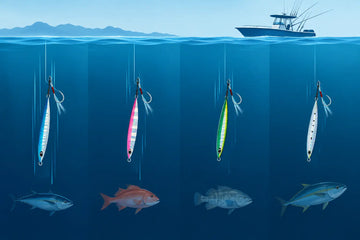 Jig Sink Rate Comparison for Offshore Fish